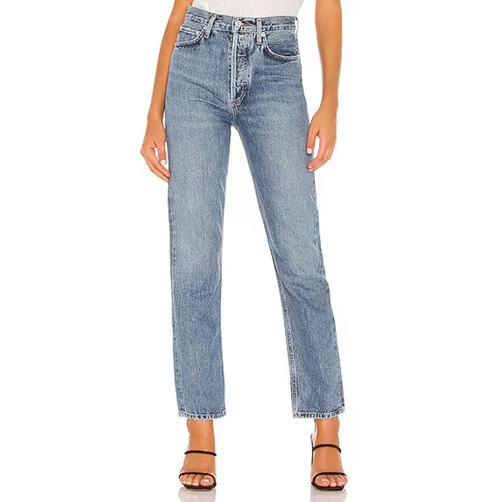 AGOLDE JEANS 90's Pinch Waist in Navigate Size 23
